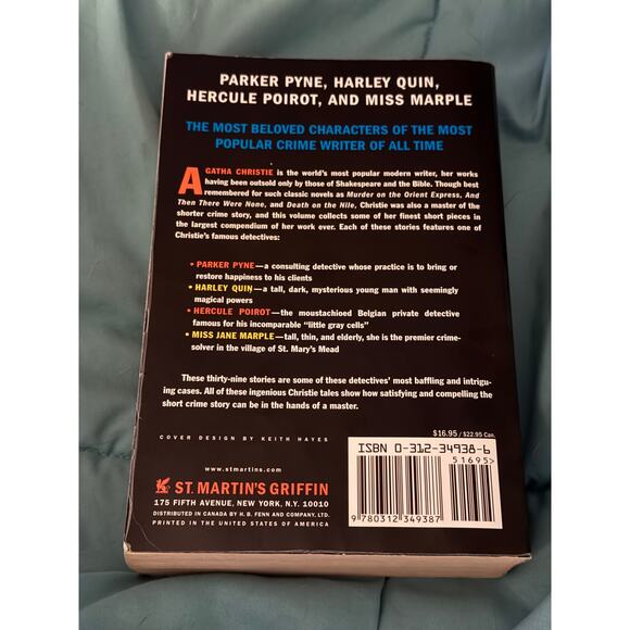 Masterpieces in Miniature by Agatha Christie (1st Edition 2005) - Picture 3 of 6